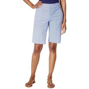 Charter Club foulard Bermuda shorts